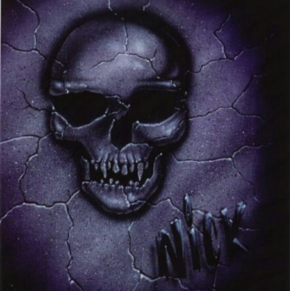 GRANITE SKULL Airbrushed T-shirt Custom Made